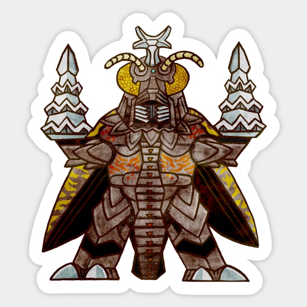 Megalon Sticker by Capt. Jack